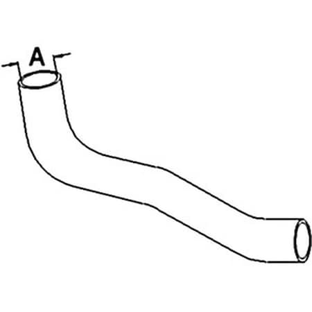 Aftermarket 303443736 Upper Radiator Hose Fit White 100 120 125 140 145 CSO90-0282